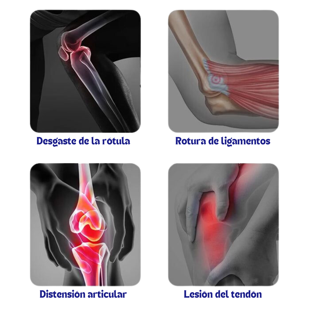 Rodillera de compresión profesional de alta tecnología LegFix