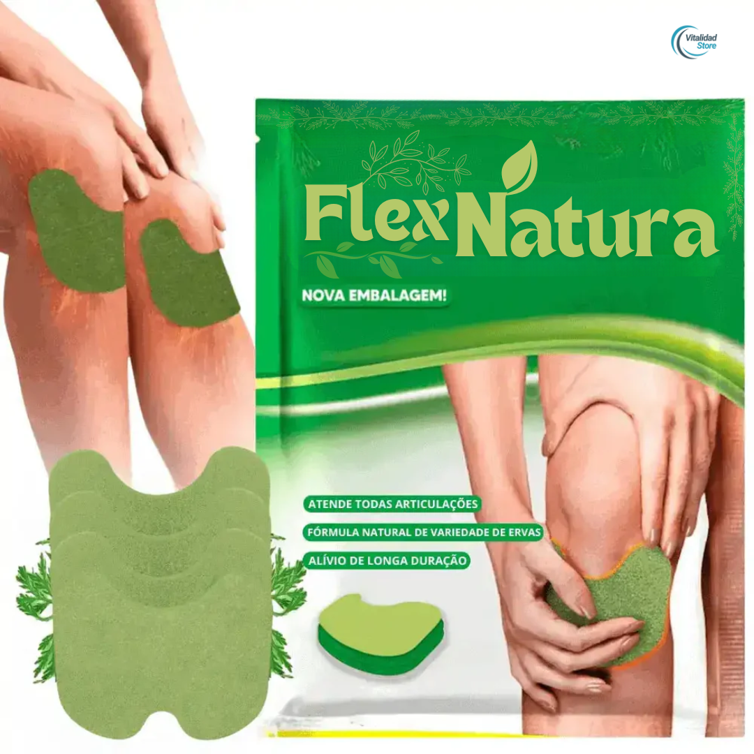 Parches Para El Dolor De Rodilla y Articulaciones FlexNatura