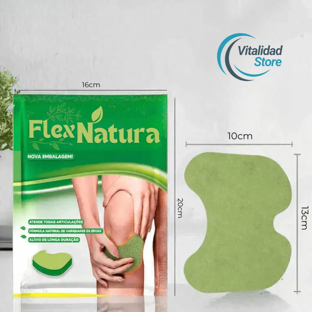 Parches Para El Dolor De Rodilla y Articulaciones FlexNatura