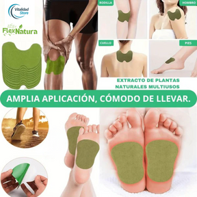 Parches Para El Dolor De Rodilla y Articulaciones FlexNatura